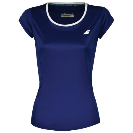 Babolat Flag Core Club Tee 201 8 Women Estate Blue Babolat Flag Core Club Tee 201 8 Women Estate Blue