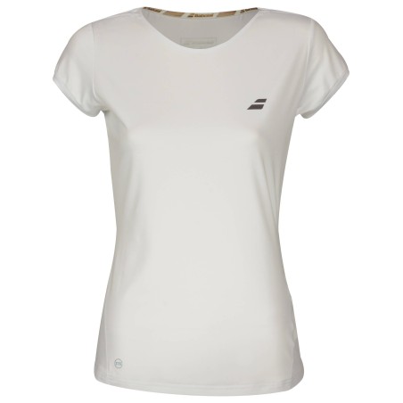 Babolat Cap Sleeve Perf 18 Wom En White Babolat Cap Sleeve Perf 18 Wom En White