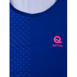 Qetzal Maillot Competition Femme Saphir Celeste