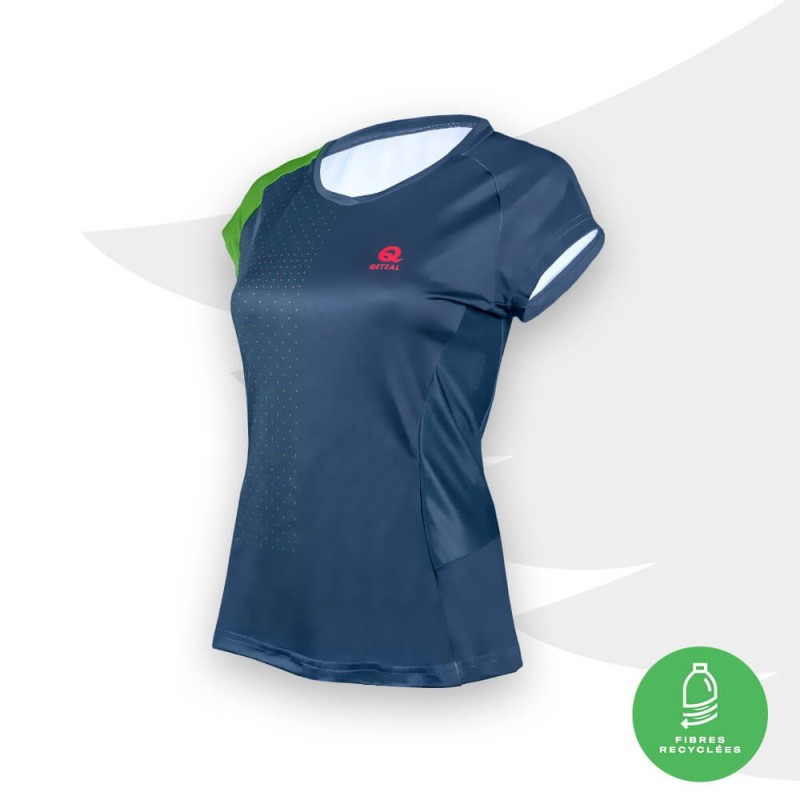 Qetzal Maillot Competition Femme Petrole Absinthe
