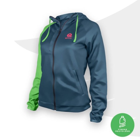 Qetzal Veste Competition Femme Petrole Absinthe Qetzal Veste Competition Femme Petrole Absinthe
