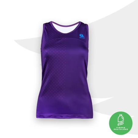 Qetzal Debardeur Competition Femme Zinzolin Fuschia Qetzal Debardeur Competition Femme Zinzolin Fuschia