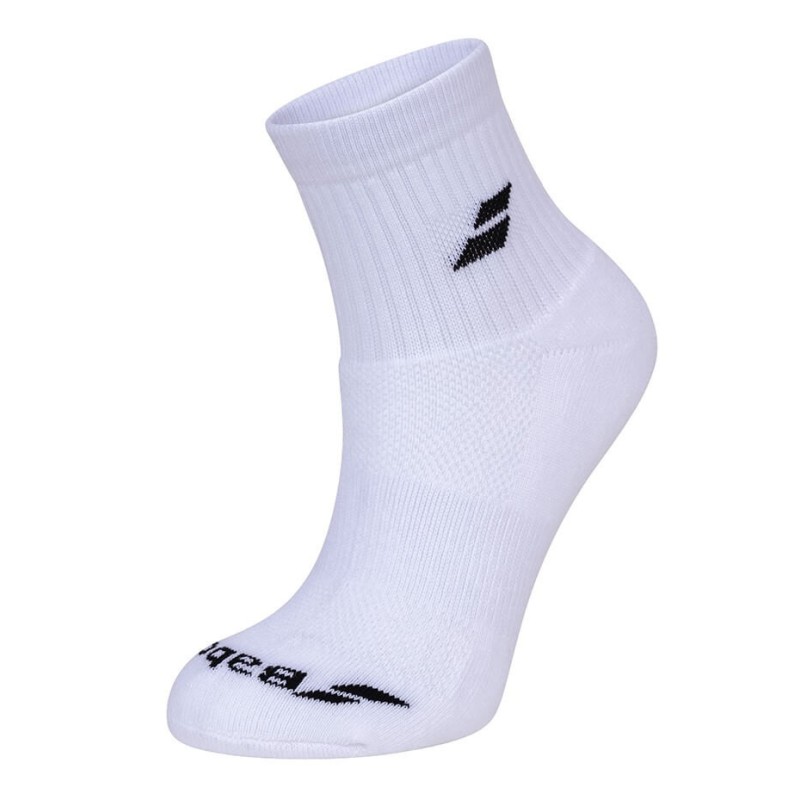 Babolat Quarter 3 Pairs Packs White