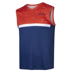 Babolat Compete Muscle Tank Men Pureed Pumpkin Blue