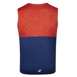 Babolat Compete Muscle Tank Men Pureed Pumpkin Blue