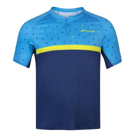 Babolat Compete Polo Men Malibu Blue Estate Blue Babolat Compete Polo Men Malibu Blue Estate Blue
