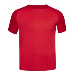 Babolat Crew Neck Play Men Tomato Red