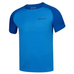 Babolat Crew Neck Play Men Blue Aster