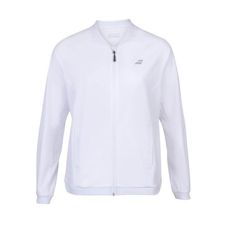 Babolat Jacket Play Women White Babolat Jacket Play Women White