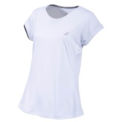 Babolat Cap Sleeve Top Women 2019 White Silver