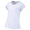 Babolat Cap Sleeve Top Women 2019 White Silver