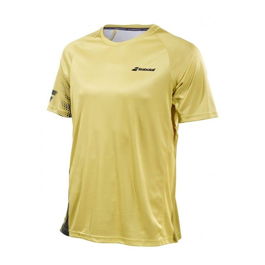 Babolat Crew Neck Perf 19 Men Dark Yellow Babolat Crew Neck Perf 19 Men Dark Yellow