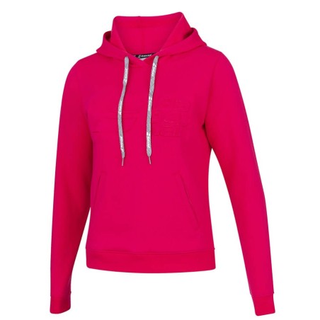 Babolat Hood Sweat Exercise Women Red Rose Babolat Hood Sweat Exercise Women Red Rose