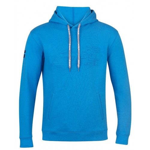 Babolat Hood Sweat Exercise Men Blue Aster