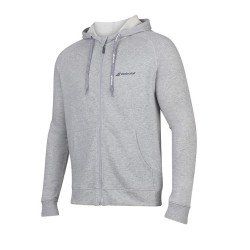 Babolat Hood Jacket Exercise Men Heather Grey