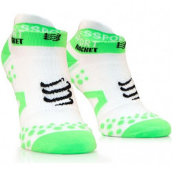 Compressport Strapping Socks Low Cut White Green