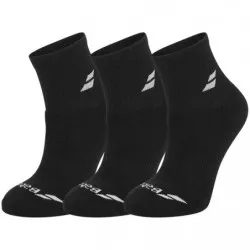 Babolat Quarter Socks X3 Black