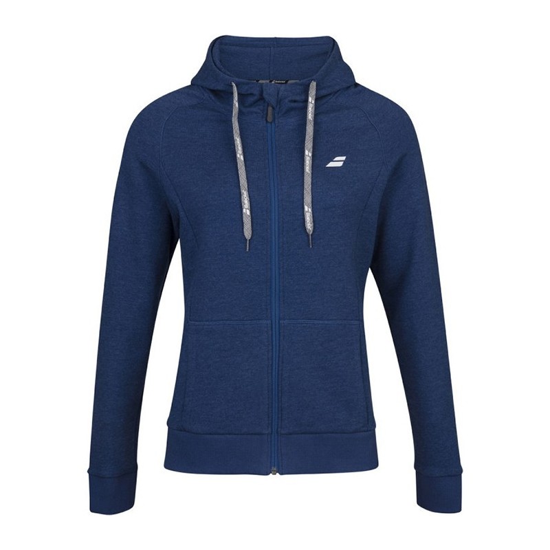 Babolat Hood Jacket Exercise Women Estate Blue