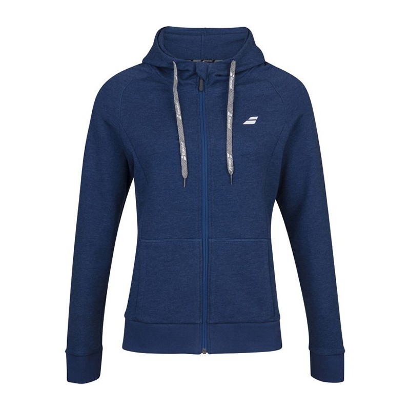 Babolat Hood Jacket Exercise Women Estate Blue