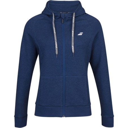 Babolat Hood Jacket Exercise Women Estate Blue Babolat Hood Jacket Exercise Women Estate Blue